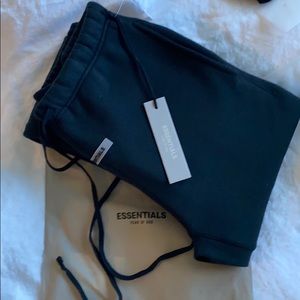Essentials Black Sweatpants